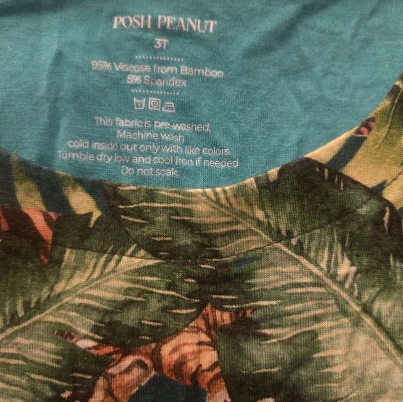 Posh peanut jungle dress 3t - Picture 3 of 3